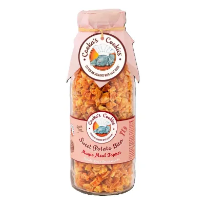 Cooka’s Cookies Sweet Potato Bites – Ilmakuivattu Bataattilisä 250g