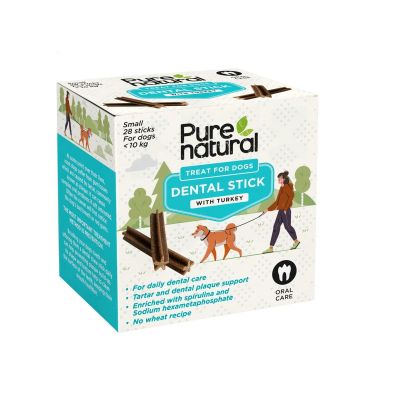 Säästöpakkaus Purenatural Dental Stick purutikut 28 kpl