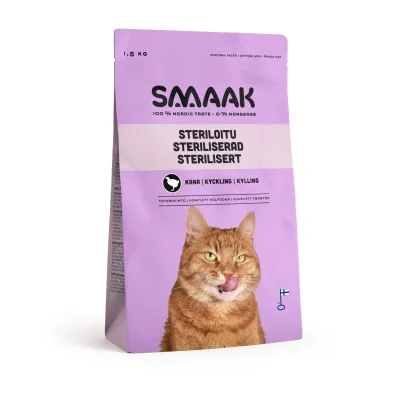 SMAAK steriloidun kissan ruoka, kuva 1 / 1