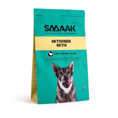 SMAAK aktiivisen koiran ruoka