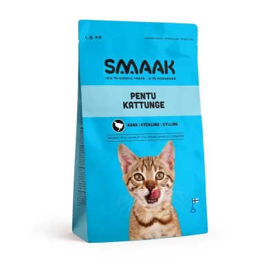 SMAAK kissanpennun ruoka