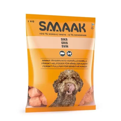 SMAAK Herkkä raaka täysravinto sika, kuva 1 / 1