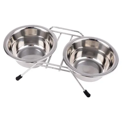 Koiran kuppiteline Little&Bigger Double Diner, kuva 1 / 1