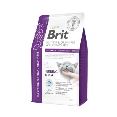 Brit Veterinary Diet Grain Free Cat Gastro High Fibre