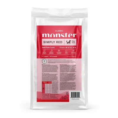 Monster Pet Food Monster Dog Classic Simply Red, kuva 1 / 1
