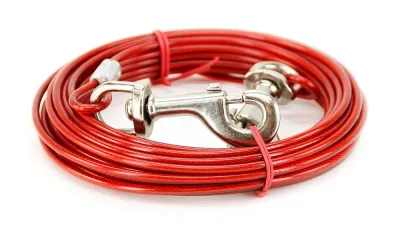 Dog TIE-OUT Cable, Kiinnitysvaijeri, 4.5m MAX 27kg, kuva 1 / 1
