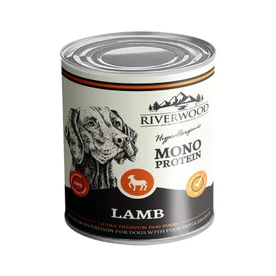Riverwood Mono Protein Märkäruoka, Lammas 400g, 400g