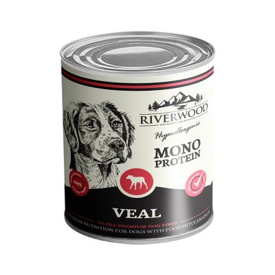 Riverwood Mono Protein Märkäruoka, Vasikka 400g, 400g
