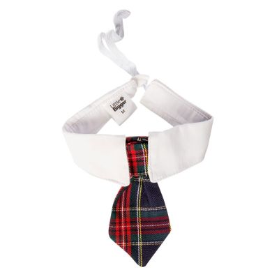 Koiran solmio Little&Bigger Festive ruutukuvio