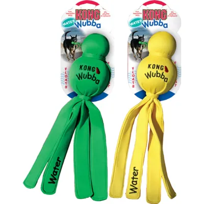 Kong Wubba Wet, Koiran Vesilelu, Keltainen, kuva 1 / 1