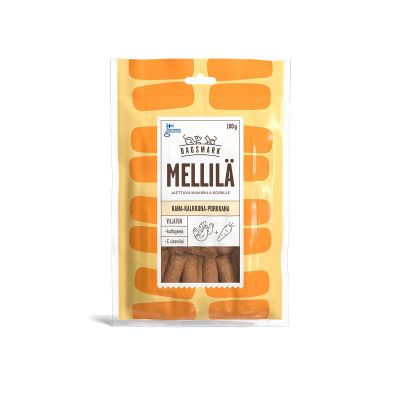 Dagsmark Mellilä kana-kalkkuna porkkananami koiralle 100 g