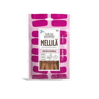 Dagsmark Mellilä kana-riista-metsämarjanami koiralle 100 g