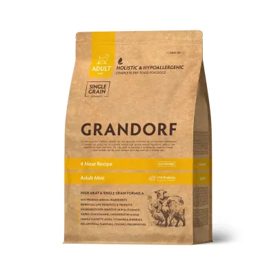 GRANDORF Adult Mini, 4 Lihaa, 8 kg