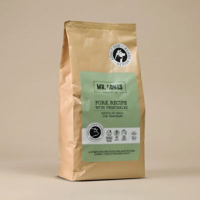 Mr.Bones - Natural Pet Products Hypoallergeeninen koiran kuivaruoka - Possu 2kg