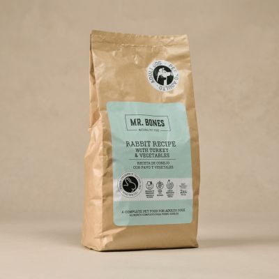 Mr.Bones - Natural Pet Products Hypoallergeeninen koiran kuivaruoka - Jänis 2kg