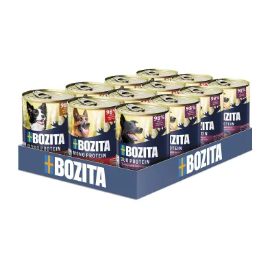Bozita Dog Pate Mix tray 12x400g, kuva 1 / 1