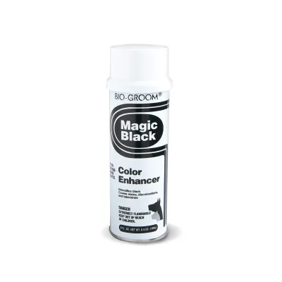 Bio-Groom Magic Black kalkkisuihke mustalle turkille