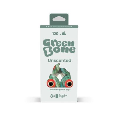 Kakkapussit Green Bone, hajustamaton