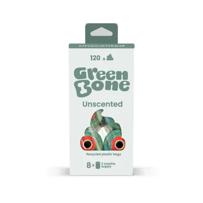 Kakkapussit Green Bone, hajustamaton
