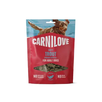 Carnilove Dog Soft Snack Trout with Dill 200 g
