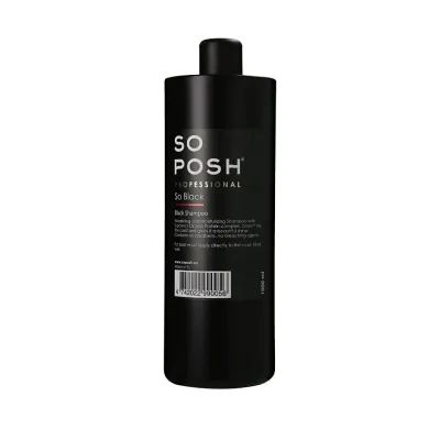 So Posh So Black Shampoo, 1 L