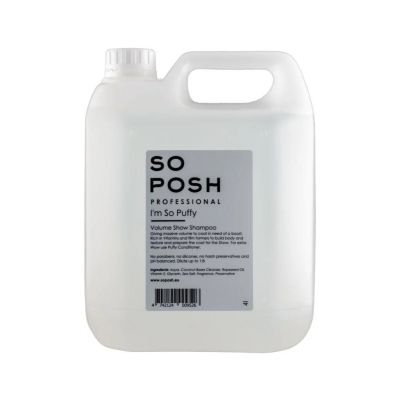 So Posh I'm So Puffy Shampoo, 4 L