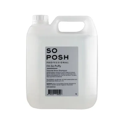 So Posh I'm So Puffy Shampoo, 4 L