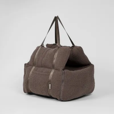 Staey Clara 3-in-1 autoistuin - Teddykankainen