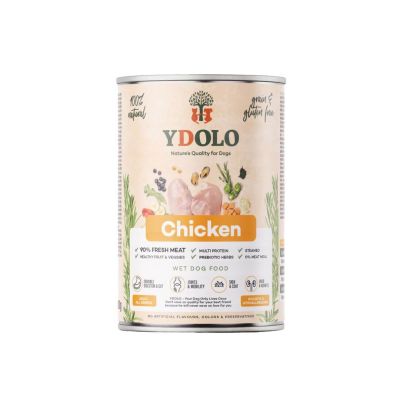 YDOLO Healthy & Pure Chicken - Märkäruoka 400g, 400g