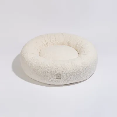 Pillow Villa Puffy Faux Fur koiranpeti, Off-White / S
