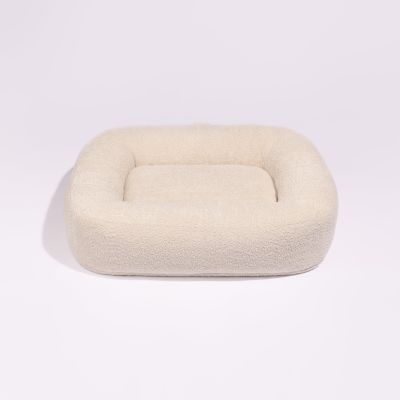 Pillow Villa Pebble Bouclé koiranpeti, Off-White / S