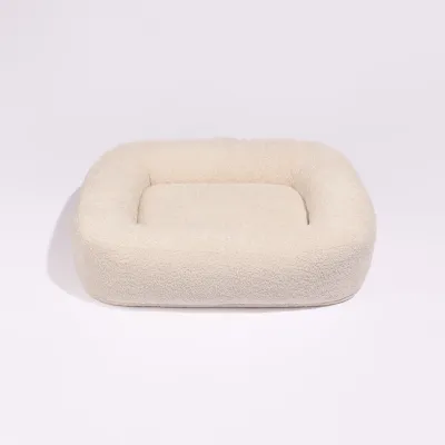 Pillow Villa Pebble Bouclé koiranpeti, Off-White / M