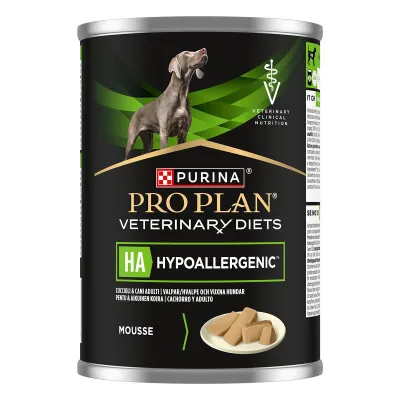 Ppvd Purina Pro Plan Veterinary Diets Canine Adult HA Hypoallergenic Mousse 400 g