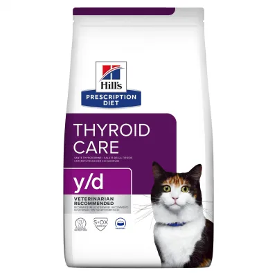 Hill's Prescription Diet Hill's Feline y/d Thyroid Care 1,5 kg