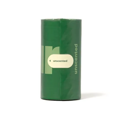 Koirankakkapussit Earth Rated PCR-muovia, hajusteeton