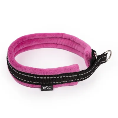 Puolikiristävä panta Basic Cosy, pinkki
