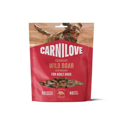 Carnilove Dog Crunchy Snack Wild Boar with Rosehips 200 g