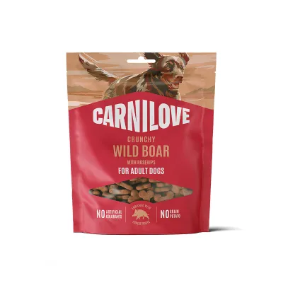 Carnilove Dog Crunchy Snack Wild Boar with Rosehips 200 g