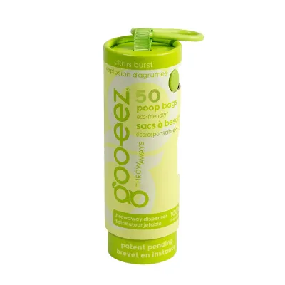 Goo-eez-koiran kakkapussit, citrus burst 50 kpl