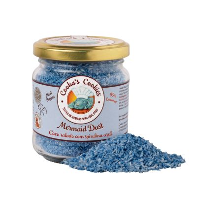 Cooka's Cookies Mermaid Dust - Kookos & Spirulinajauhe 65g