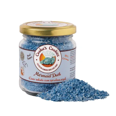 Cooka's Cookies Mermaid Dust - Kookos & Spirulinajauhe 65g