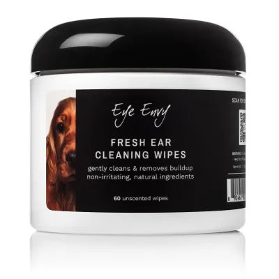 Eye Envy Fresh Ear Cleaning Wipes for Dogs 60kpl