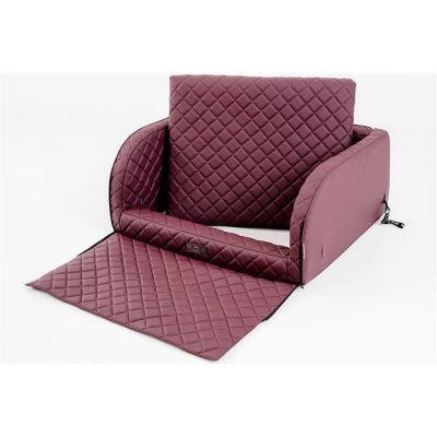 DogStyler Trunkbed Excellent — Premium-tavaratilasänky lemmikille, Italian Bordeaux / S
