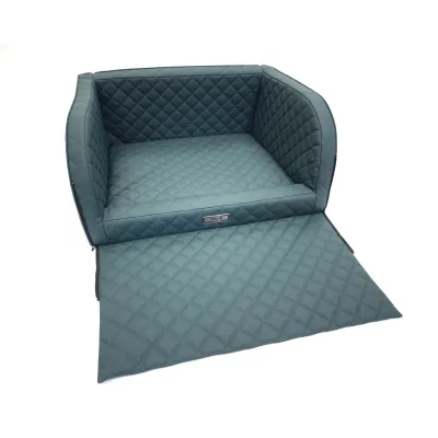 DogStyler Trunkbed Excellent — Premium-tavaratilasänky lemmikille, Italian Green / M