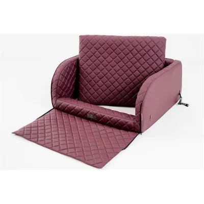 DogStyler Trunkbed Excellent — Premium-tavaratilasänky lemmikille, Italian Bordeaux / M