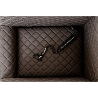 DogStyler Car Seat Premium — Patentoitu lemmikin ISOFIX-turvaistuin, Classic Greige / M