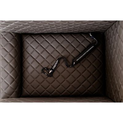 DogStyler Car Seat Premium — Patentoitu lemmikin ISOFIX-turvaistuin, Classic Greige / L