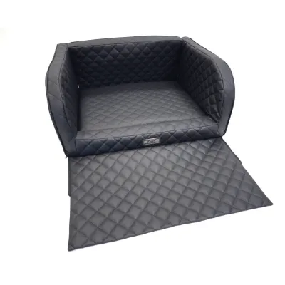 DogStyler Tavaratilapeti koiralle - Premium Classic, Classic Black / S