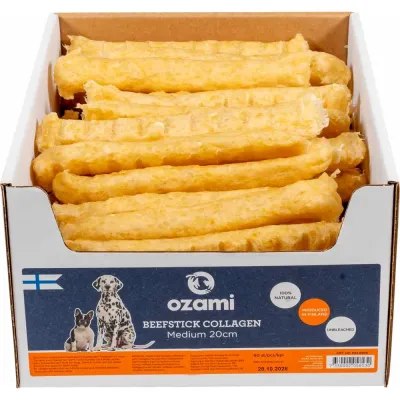 Ozami Kotimainen Purutikku, Nauta & Kollageeni 20cm