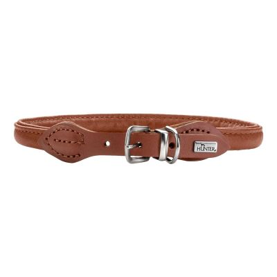 Hunter-nahkapanta Round & Soft Canadian Up, ruskea